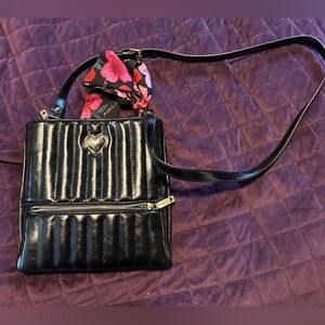 Black Betsy Johnson bag